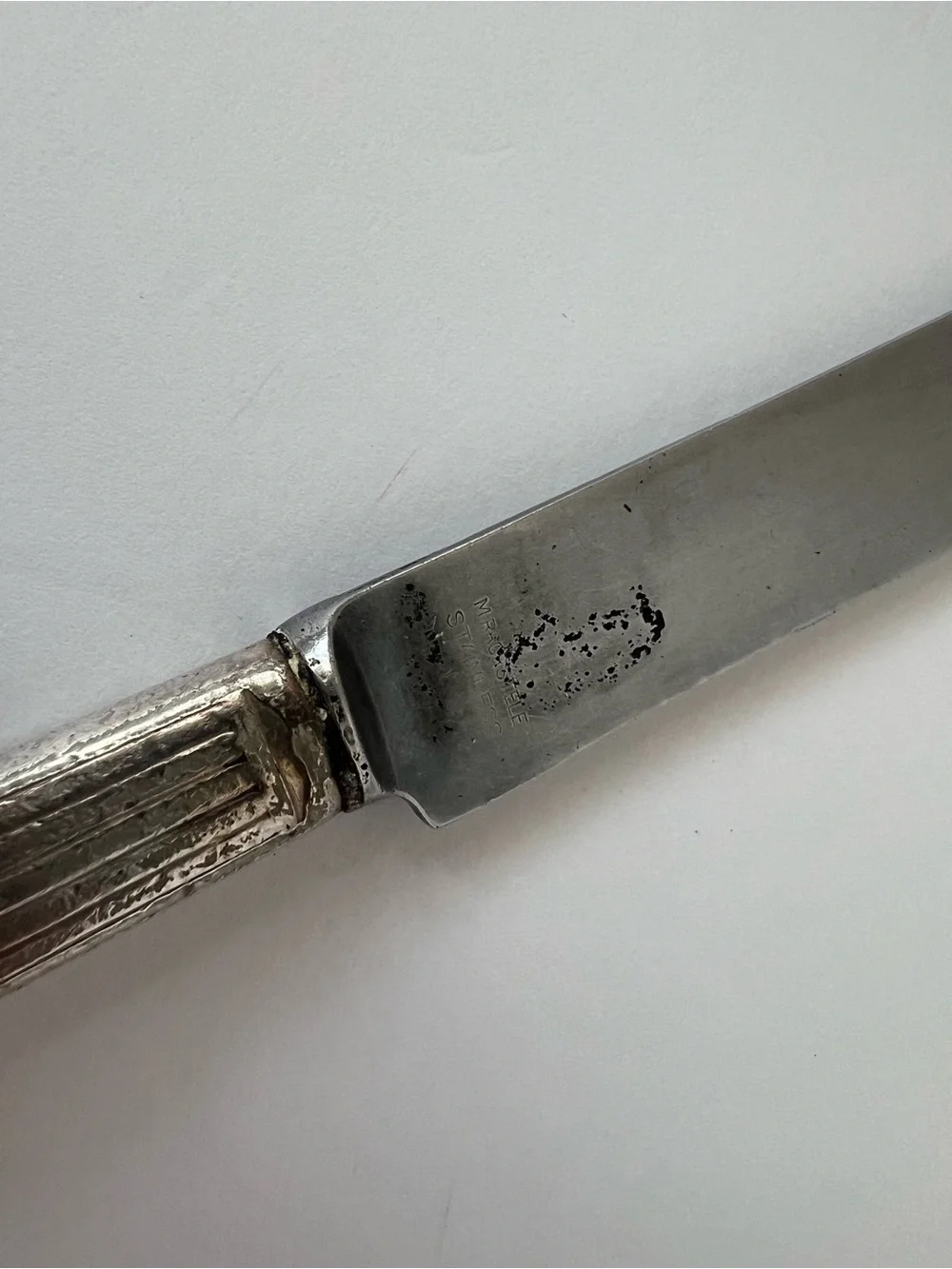 Vintage Reed & Barton Mirrorstele Dinner Knife Replacement Flatware